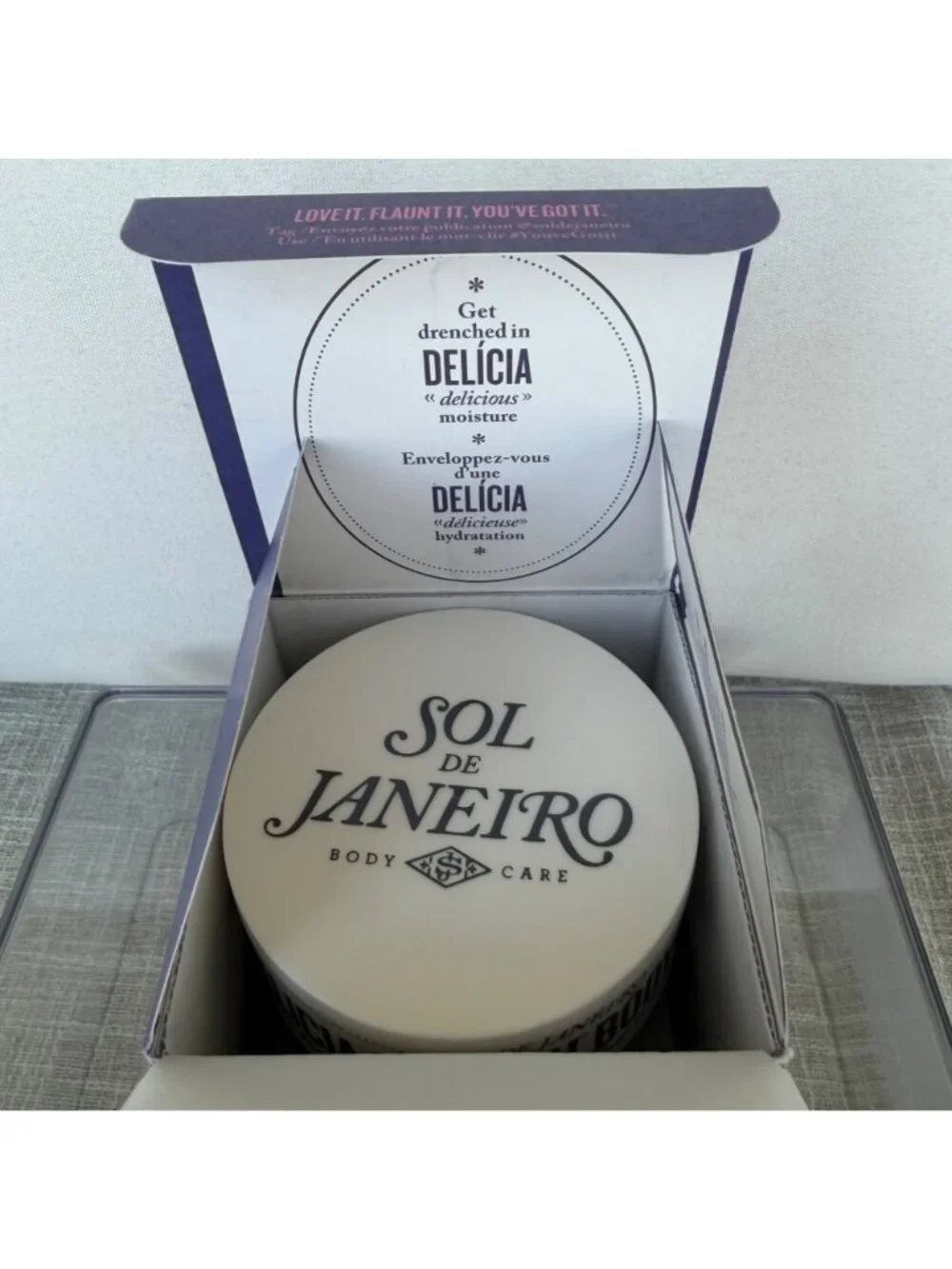 NEW SOL DE JANEIRO DELICIA DRENCH CHEIROSA 59 BODY BUTTER 8.1FL OZ